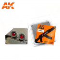 Lente Roja 4 mm (x4).