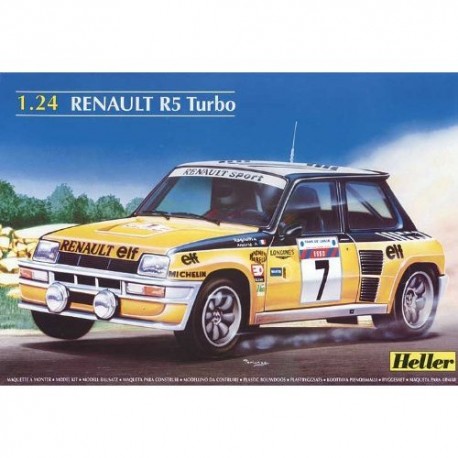 Renault R5 Turbo 2. HELLER 80717