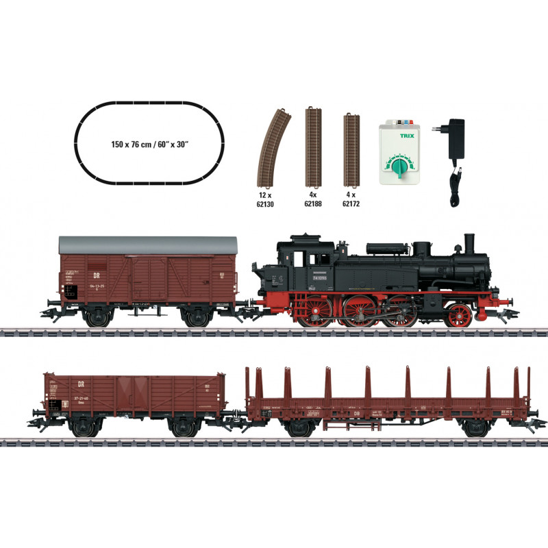 "Era III Freight Train" Starter Set. TRIX "Era III Freight Train" Starter Set. TRIX