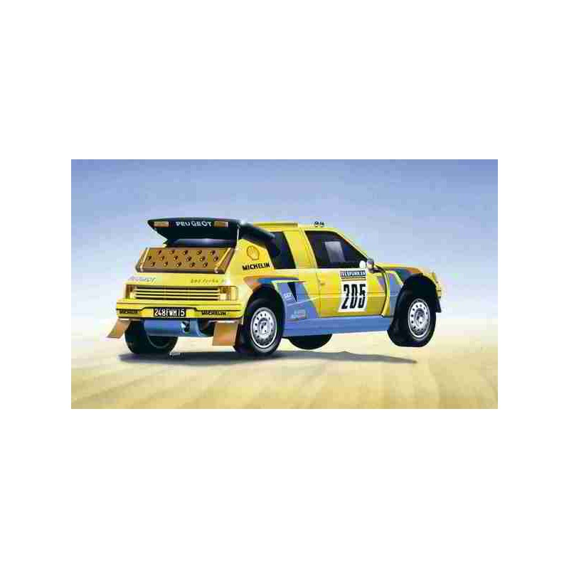 Peugeot 205 Rally. HELLER 80189