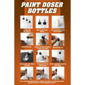 Dosificador de pintura botellas 60 ml (x4).