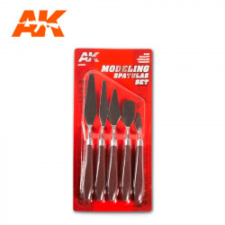 Set de spatules de modélisme.