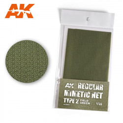 Filet de camouflage, type 2 vert champ.