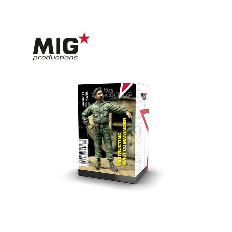 Comandante de instrucción iraquí.