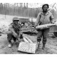 "Regalos de Pascua". Equipo de artillería de EEUU.