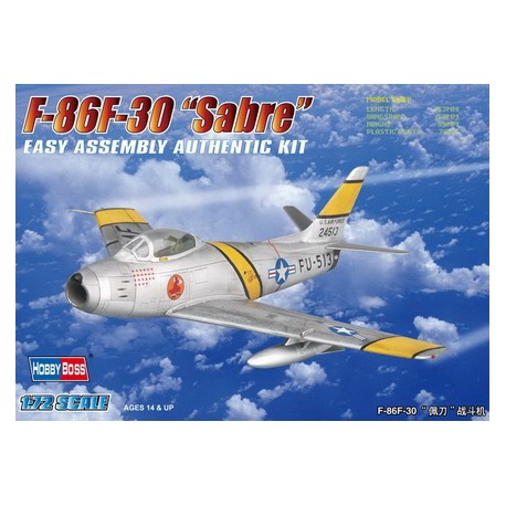 F-86F-30 Sabre Fighter. HOBBY BOSS 80258