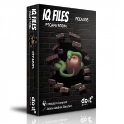 IQ Files, Pecados: Escape Room y acertijos - Juego de mesa.