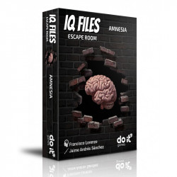 IQ Files, Amnesia: Escape Room y acertijos - Juego de mesa.