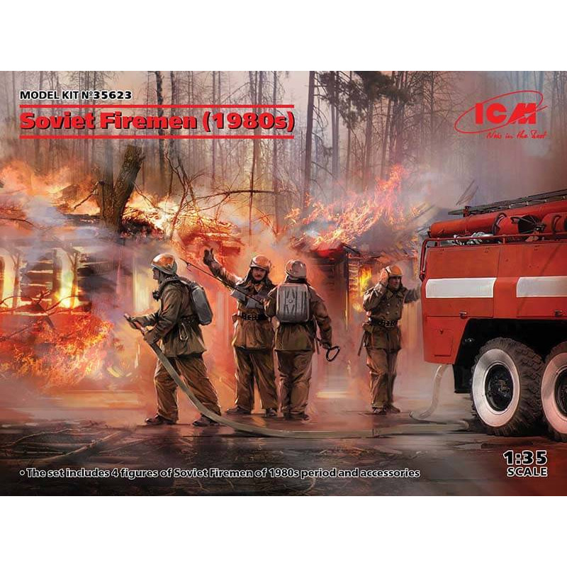 Bomberos soviéticos (década de 1980). Bomberos soviéticos (década de 1980).