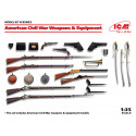 Armas y equipos de la Guerra Civil Estadounidense.