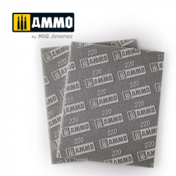 Esponja de lixamento. Grão 220 (x2).