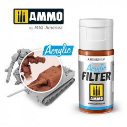 Filtro acrilico: argilla. 15 ml.
