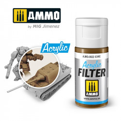 Acrylfilter: ocker. 15 ml.