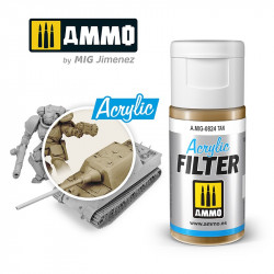 Acrylfilter: beige. 15 ml.