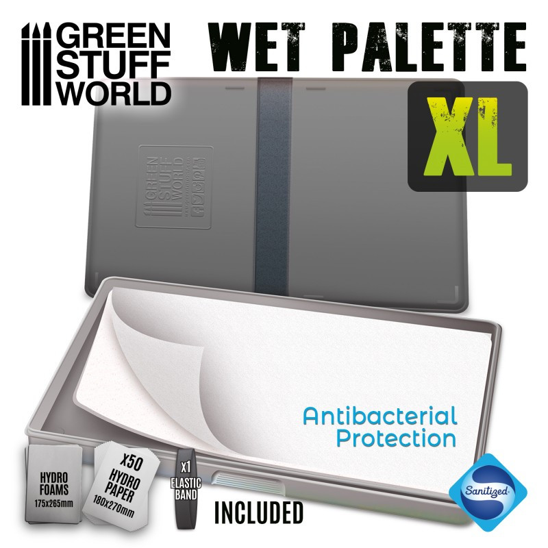 Paleta húmeda XL. Paleta húmeda XL.