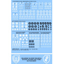 Waffen SS Panzer/Panzer Grenadier division markings.