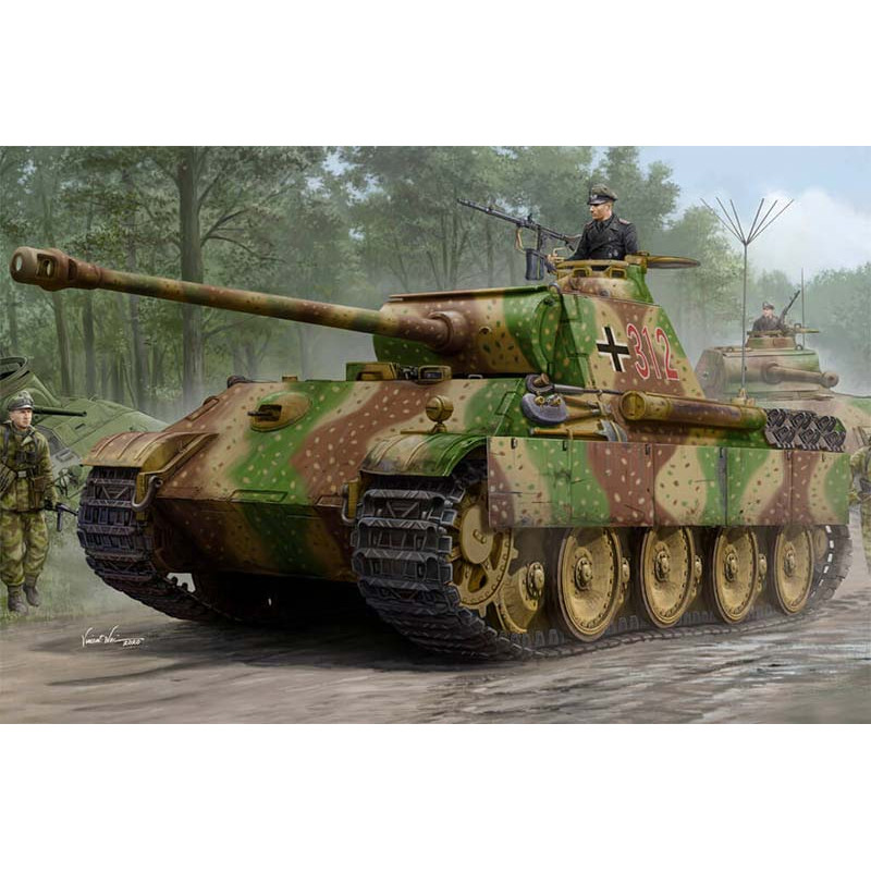 German Sd.Kfz.171 Panther Ausf.G - Early Version. German Sd.Kfz.171 Panther Ausf.G - Early Version.