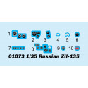 Zil-135 ruso.