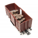Cargo: fishing baskets.