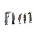 Pasajeros en la lluvia. Pasajeros en la lluvia.