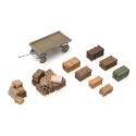 Platform cargo: general cargo with cart.