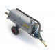 Liquid manure spreader.