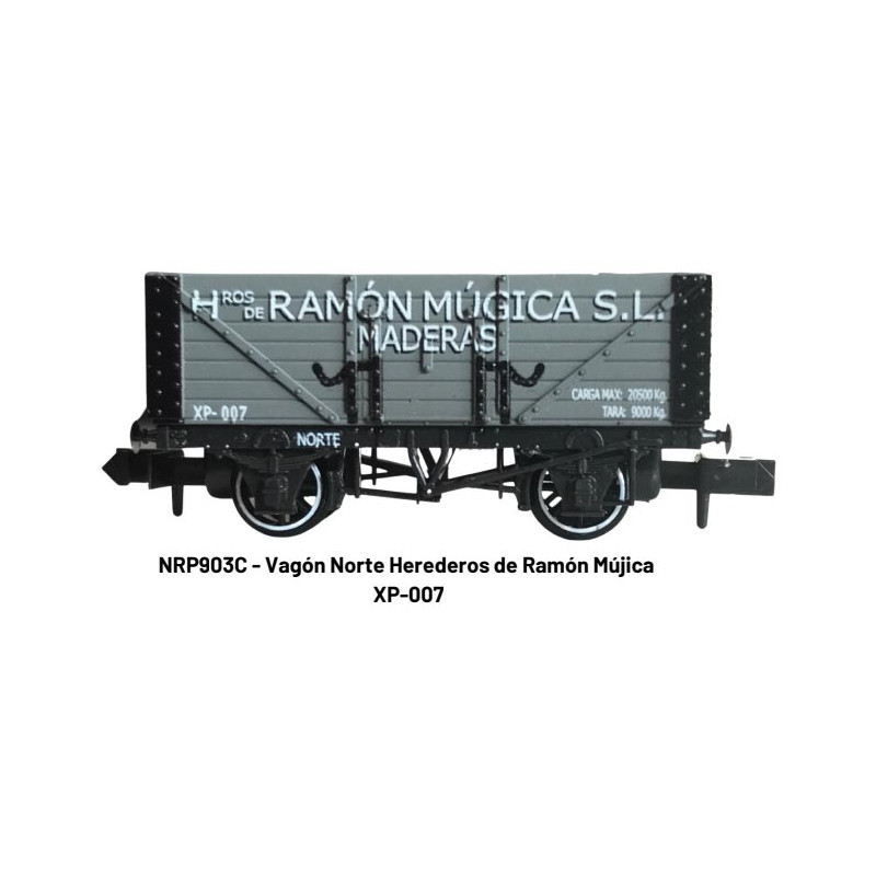 Open wagon "Ramón Múgica".