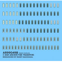 Shoulder boards for Panzer grenadiers.
