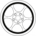 SB RG tire and wheel set.