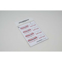 Honda Primo vinyl sheet.
