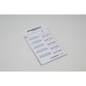 Honda Verno vinyl sheet.