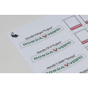 Honda Verno vinyl sheet.