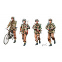 WWII British paratroops in action Set A.