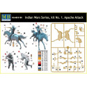 Guerras indias, Apaches al ataque. MASTER BOX 35188