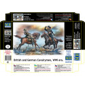 British and German Cavalrymen. MASTER BOX 35184 British and German Cavalrymen. MASTER BOX 35184