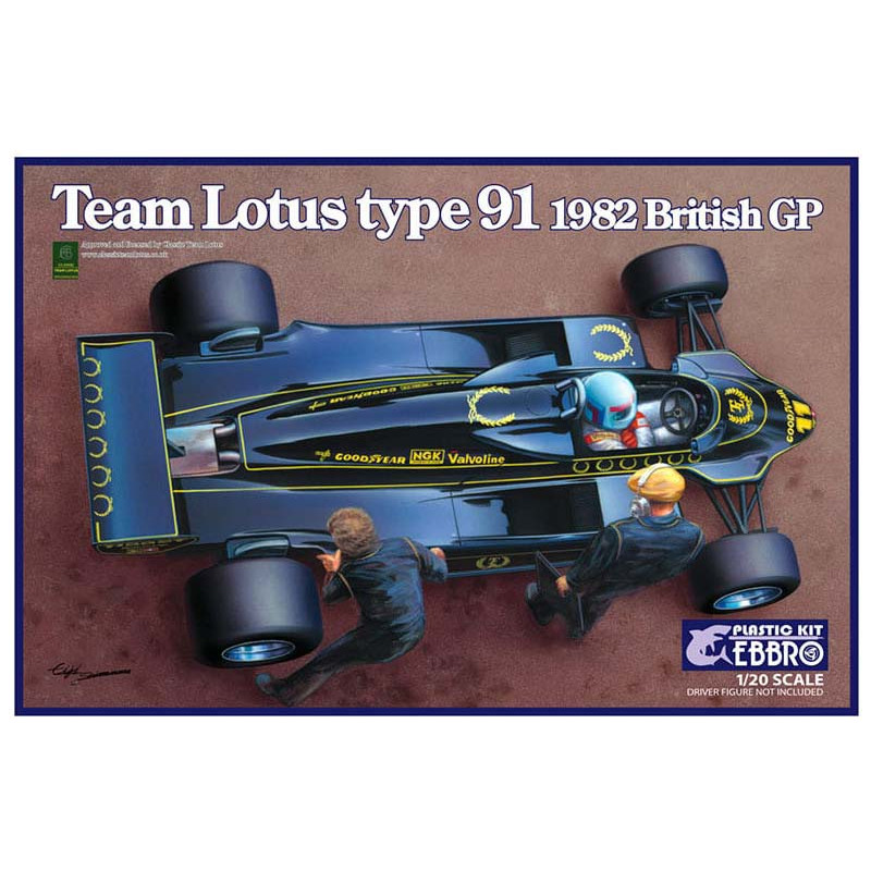 Team Lotus Type 91 1982.