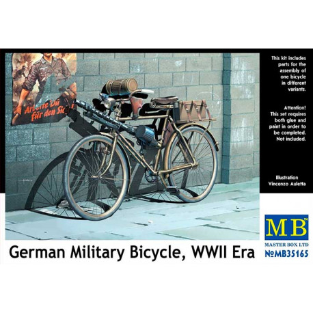 German military bicycle. MASTER BOX 35165