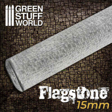 Rolling Pin Flagstone 15mm.