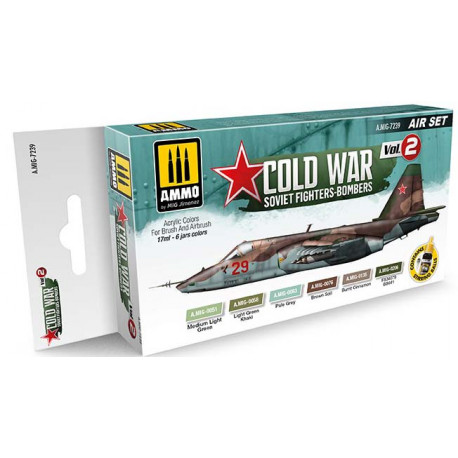 Cold war soviet fighters set (Vol.2).