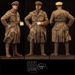 Oficial britânico da divisão de tanques.