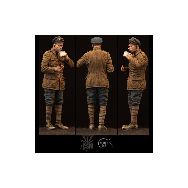 Soldado británico de la división de blindados.