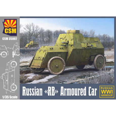 Russian RB armoured car.