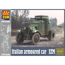 Véhicule blindé italien 1ZM.