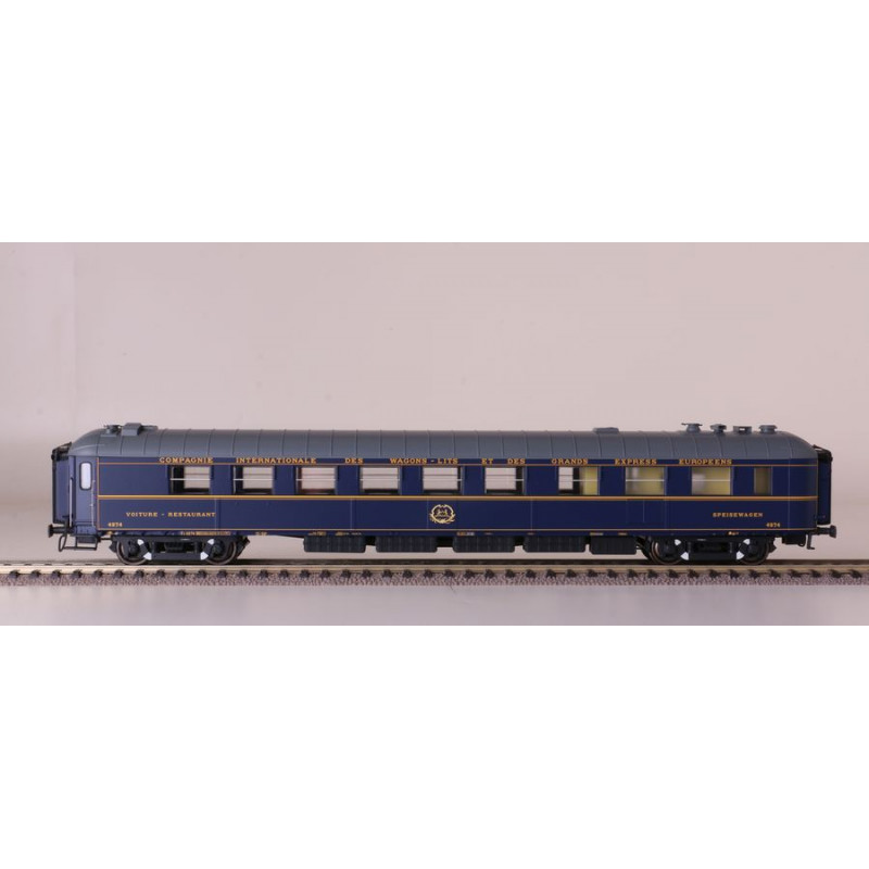 Coche restaurante WR52 "Breda", 1956. CIWL / III. Coche restaurante WR52 "Breda", 1956. CIWL / III.