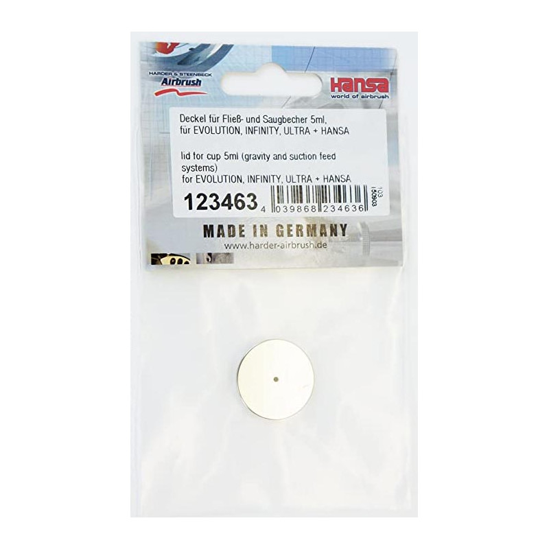 Tapa para el depósito de 2 ml.