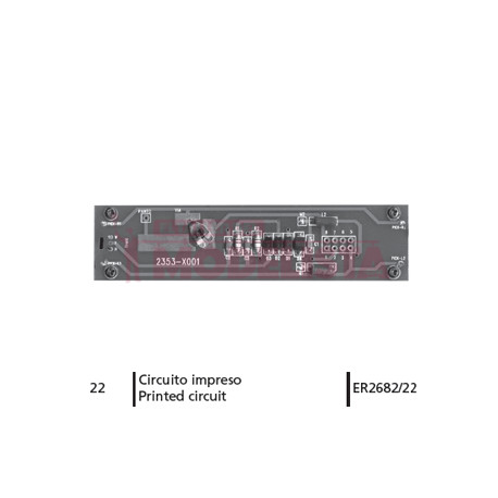 Circuito impreso para 269.