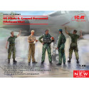 US pilots and ground personnel.