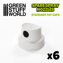 Standard fat spray caps.