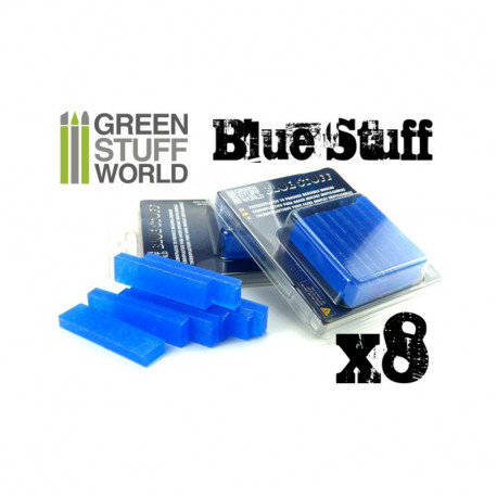 Blue Stuff Mold 8 bars.