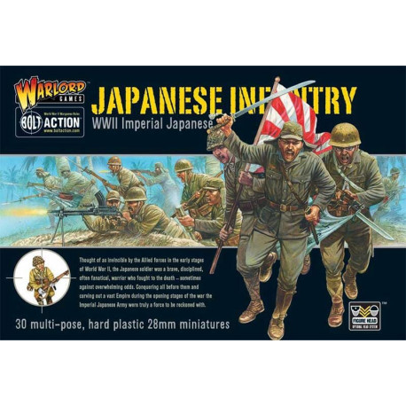 Japanese Infantry set. WWII.